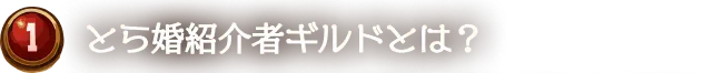 とら婚紹介者ギルドとは？