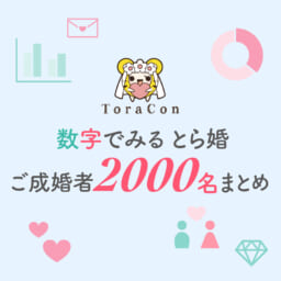 数字でみる、とら婚ご成婚者2000名まとめを公開